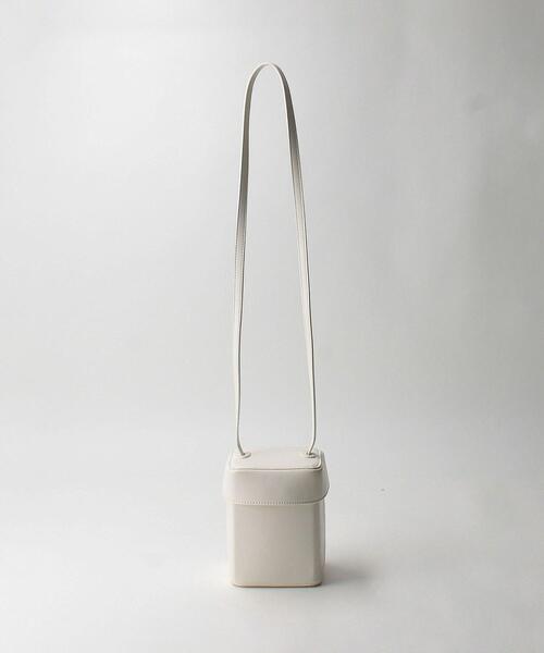BEAUTY&YOUTH UNITED ARROWS（ビューティーアンドユースユナイテッドアローズ）の「ボックス ショルダーバッグ（ショルダーバッグ・レディース・ライラック/オフホワイト・FREE）」の19枚目の写真