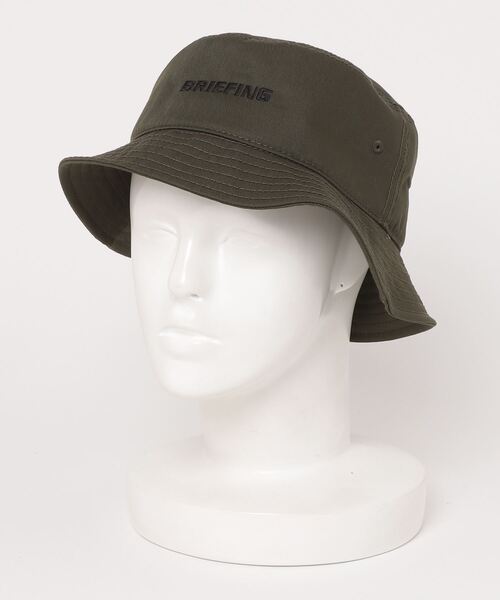 BRIEFING(ブリーフィング)の「【ブリーフィングゴルフ】MENS BASIC HAT(ハット・メンズ・ブラック/オリーブ/ベージュ/ネイビー/ホワイト・M/L)」の4枚目の写真