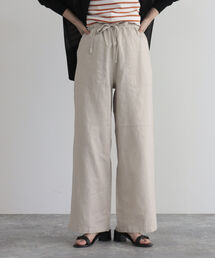 GEVACO | 【GEVACO/ゲバコ】FG限定モデル/綿麻ツイルワイドイージーパンツ(その他パンツ)