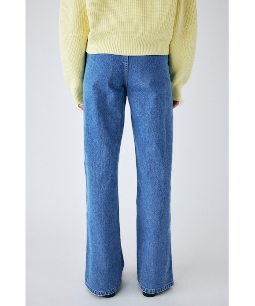 MOUSSY（マウジー）の「SIDE BUTTON STRAIGHT（デニムパンツ）」 - WEAR