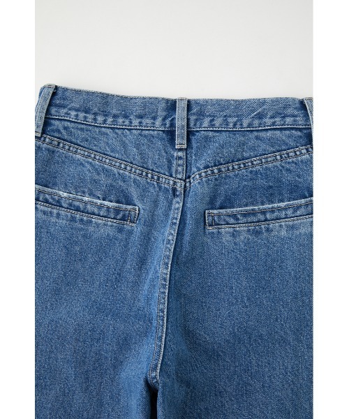 MOUSSY（マウジー）の「SIDE BUTTON STRAIGHT（デニムパンツ）」 - WEAR