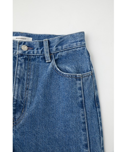 MOUSSY（マウジー）の「SIDE BUTTON STRAIGHT（デニムパンツ）」 - WEAR