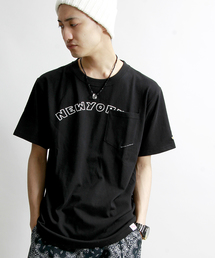 Mark Gonzales | ∴WEGO/ MARK GONZALES（マークゴンザレス）ポケットTシャツ(Tシャツ/カットソー)