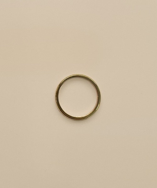 CEMONEMO(セモネモ)の「【金属アレルギー対応】 2mm シンプルリング / サージカルステンレス 316L(リング・レディース・ゴールド/シルバー・FREE)」の5枚目の写真
