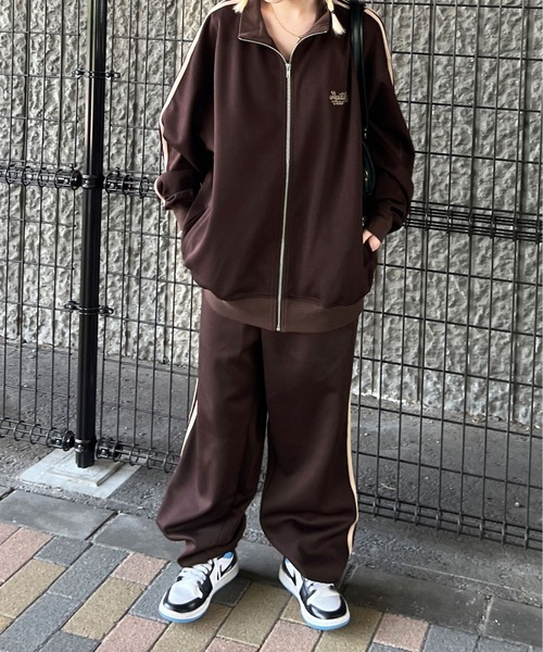 sedacle（セダクル）の「ダブルライントラックパンツ【SETUP着用可能】　ストリート/オーバーサイズ/ユニセックス（その他パンツ・メンズ・サックスブルー/ベージュ/ブラウン・MEDIUM/LARGE）」の10枚目の写真