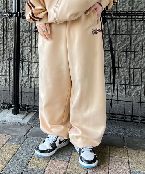 sedacle（セダクル）の「ダブルライントラックパンツ【SETUP着用可能】　ストリート/オーバーサイズ/ユニセックス（その他パンツ・メンズ・サックスブルー/ベージュ/ブラウン・MEDIUM/LARGE）」の11枚目の写真