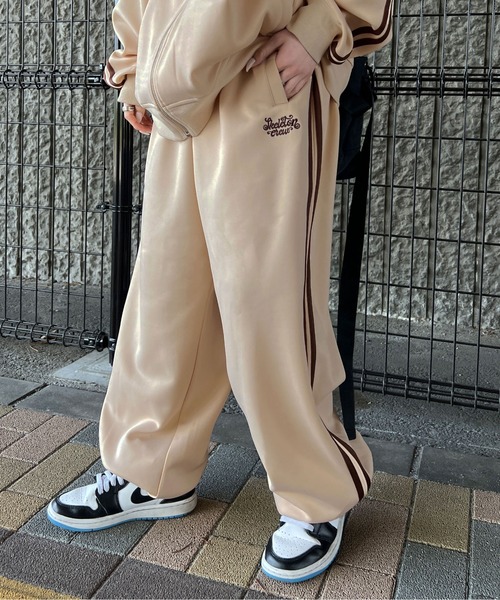 sedacle（セダクル）の「ダブルライントラックパンツ【SETUP着用可能】　ストリート/オーバーサイズ/ユニセックス（その他パンツ・メンズ・サックスブルー/ベージュ/ブラウン・MEDIUM/LARGE）」の12枚目の写真