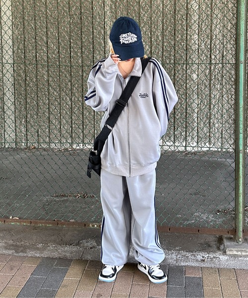 sedacle（セダクル）の「ダブルライントラックパンツ【SETUP着用可能】　ストリート/オーバーサイズ/ユニセックス（その他パンツ・メンズ・サックスブルー/ベージュ/ブラウン・MEDIUM/LARGE）」の21枚目の写真