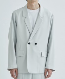 city | GEORGETTE SEMI DOUBLE JKT(テーラードジャケット)