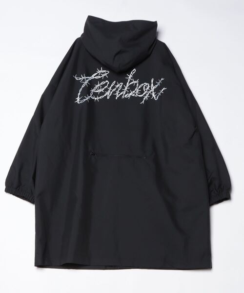 TENBOX(テンボックス)の「MANASTASH×TENBOX(マナスタッシュ×テンボックス) レインコート(レインコート/ポンチョ・メンズ・ブラック・M/L)」の4枚目の写真