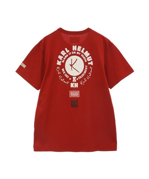 KARL HELMUT（カールヘルム）の「ロゴサークルプリントTシャツ（T