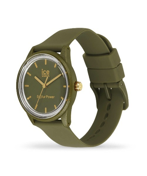 ICE WATCH（アイスウォッチ）の「※入荷禁止「Ice-Watch アイスウォッチ」ICE solar power - カーキ - スモール - 3H（アナログ腕時計・レディース・カーキ・SMALL）」の2枚目の写真