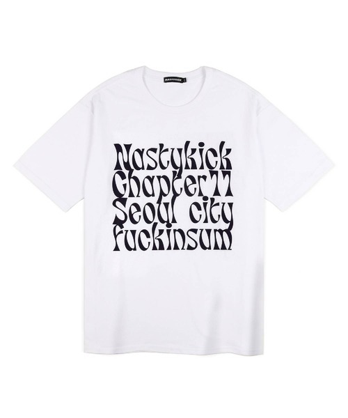 NASTY KICK(ナスティーキック)の「【UNISEX】NASTYKICK/Kinsum Logo T 2197594(Tシャツ/カットソー・レディース・ブラック/ホワイト/ネイビー/その他1・X-LARGE/MEDIUM/LARGE)」の4枚目の写真