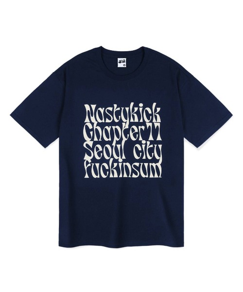 NASTY KICK(ナスティーキック)の「【UNISEX】NASTYKICK/Kinsum Logo T 2197594(Tシャツ/カットソー・レディース・ブラック/ホワイト/ネイビー/その他1・X-LARGE/MEDIUM/LARGE)」の3枚目の写真