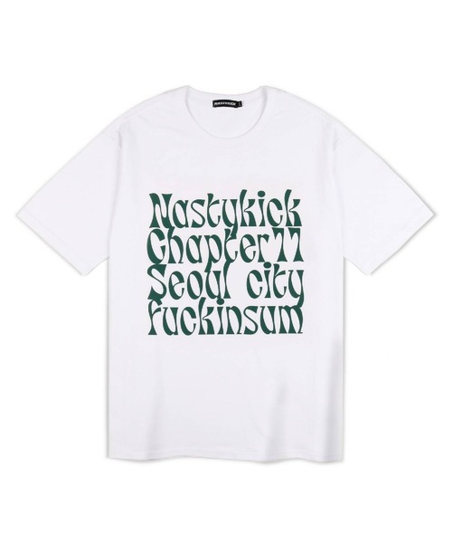 NASTY KICK(ナスティーキック)の「【UNISEX】NASTYKICK/Kinsum Logo T 2197594(Tシャツ/カットソー・レディース・ブラック/ホワイト/ネイビー/その他1・X-LARGE/MEDIUM/LARGE)」の2枚目の写真