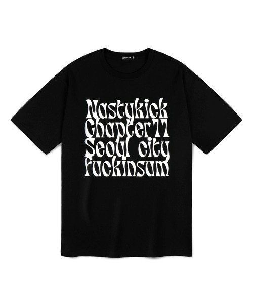 NASTY KICK(ナスティーキック)の「【UNISEX】NASTYKICK/Kinsum Logo T 2197594(Tシャツ/カットソー・レディース・ブラック/ホワイト/ネイビー/その他1・X-LARGE/MEDIUM/LARGE)」の1枚目の写真