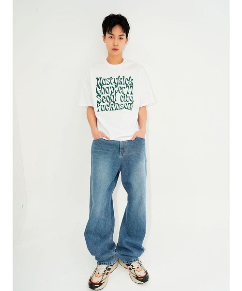 NASTY KICK(ナスティーキック)の「【UNISEX】NASTYKICK/Kinsum Logo T 2197594(Tシャツ/カットソー・レディース・ブラック/ホワイト/ネイビー/その他1・X-LARGE/MEDIUM/LARGE)」の14枚目の写真