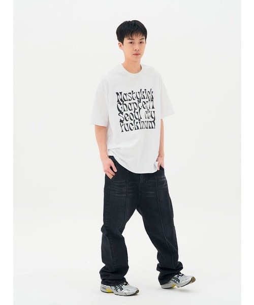 NASTY KICK(ナスティーキック)の「【UNISEX】NASTYKICK/Kinsum Logo T 2197594(Tシャツ/カットソー・レディース・ブラック/ホワイト/ネイビー/その他1・X-LARGE/MEDIUM/LARGE)」の9枚目の写真
