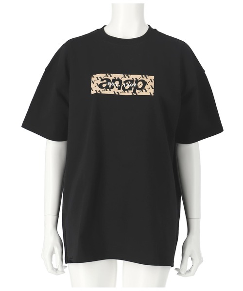 ANAP(アナップ)の「UNISEX対応 モノグラムボックスロゴプリントTシャツ【親子・ジュニアお揃い】(Tシャツ/カットソー・レディース・ブラック/ホワイト・M/L)」の8枚目の写真