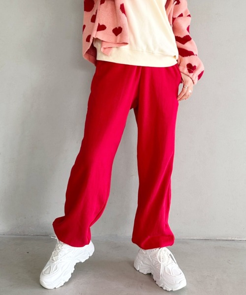 ワイド ルーズ スエットパンツ 2色 Niell スウェットパンツ ジャージ 「S ~XXLサイズ対応」カラー