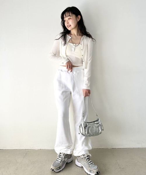 NULLUS 24aw WIDE LEG PANTS スウェットパンツ　サイズ3 NULLUS 24aw WIDE LEG PANTS スウェットパンツ サイズ3 - メルカリ