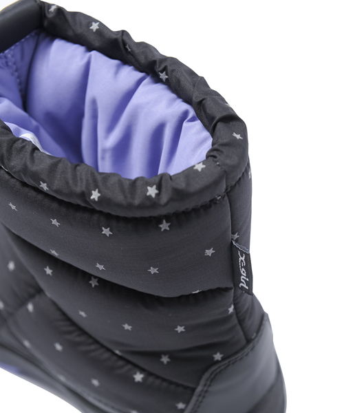 X-girl Stages（エックスガールステージス）の「【VERY11月号掲載】XGS×THE NORTH FACE Toddler Nuptse Bootie STARS（17～22cm）（ブーツ・キッズ・ブラック・19cm/17cm/18cm/21cm/20cm/22cm）」の7枚目の写真