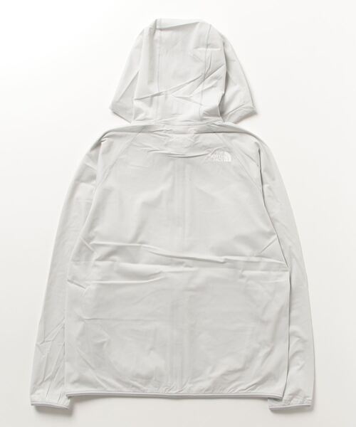 THE NORTH FACE◆SUNSHADE FULL ZIP HOODIE_サンシェイドフルジップフーディ/XL/ポリエステル/GRY THE NORTH FACE◇SUNSHADE FULL ZIP HOODIE_サンシェイド