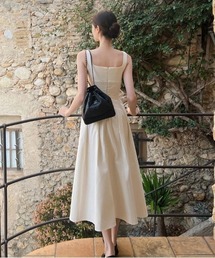 AMAJI(アマジ)の「フレンチサテンサスペンダードレス AMAJI(アマジ)の「フレンチサテンサスペンダードレス