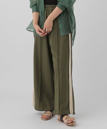 SALOON(サルーン)/サイドライン裏毛パンツ