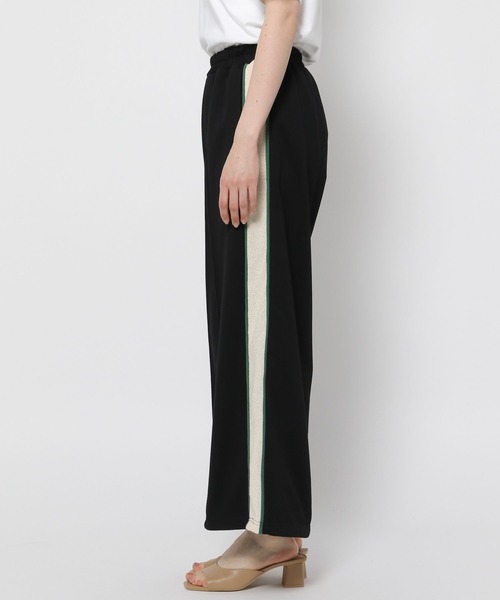 saloon(サルーン)の「SALOON(サルーン)/サイドライン裏毛パンツ(スウェットパンツ・レディース・ブラック/オフホワイト/カーキ・FREE)」の20枚目の写真