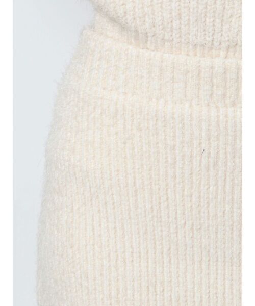 GYDA（ジェイダ）の「【SET着用可】シャギーニットタイトミニスカートライクショートパンツ（スカート・レディース・チャコールグレー/ブラウン/アイボリー・FREE）」の8枚目の写真
