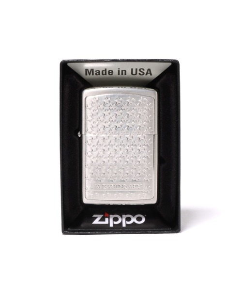 STA PATTERN ZIPPO LIGHTER M（アッシュトレイ/ライター）｜A