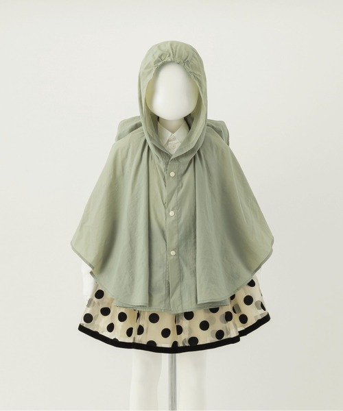 PAUL&JOE（ポールアンドジョー）の「PAUL & JOE(ポール & ジョー)ポンチョ付き多機能ランドセルカバー（ランドセル・キッズ・ホワイト/ミント/ライトパープル/ライトピンク・ONE SIZE）」の20枚目の写真