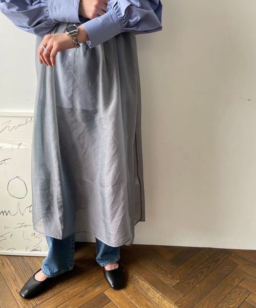 LOWRYS FARM(ローリーズファーム)の「オーガンジーキャミワンピース 966933(ワンピース・レディース・ブラック/グレー/アイボリー/その他19・FREE)」の19枚目の写真