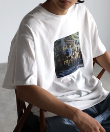ルーズ グラフィック プリント Tシャツ<ユニセックス>