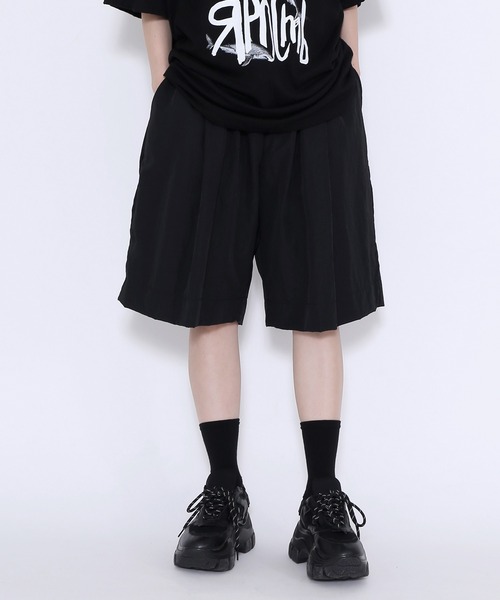 Figments（フィグメンツ）の「ナイロンイージーショートパンツ（その他パンツ・レディース・ブラック/スミクロ・FREE）」の7枚目の写真