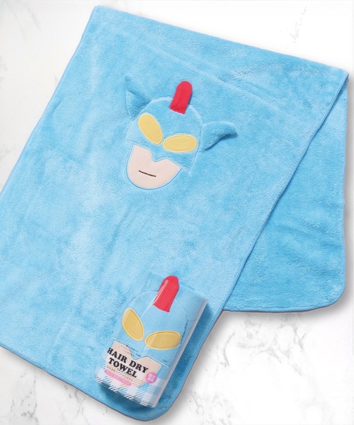 BAYBLO（ベイブロ）の「(SK)吸水速乾 マイクロファイバー ヘアドライ タオル（タオル・キッズ・ベージュ系その他/ブルー系その他/パープル系その他/イエロー系その他/ピンク系その他/ホワイト系その他2/ブラウン系その他2/ベージュ系その他2/ホワイト系その他/ブラウン系その他/ピンク系その他2/イエロー系その他2/パープル系その他2/ホワイト系/スカイブルー系/ライラック系/ピンク系・ONE SIZE）」の10枚目の写真