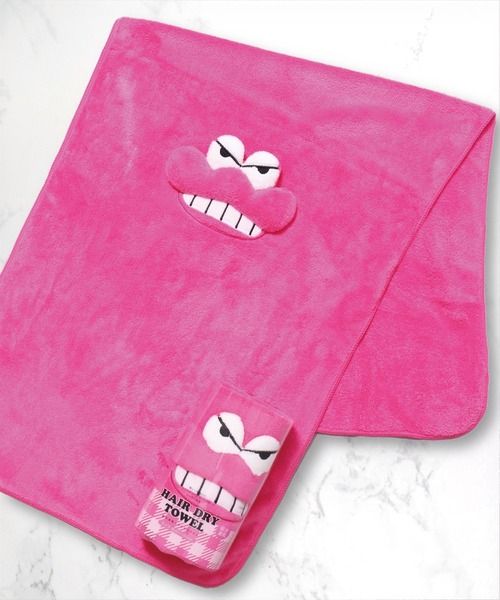 BAYBLO（ベイブロ）の「(SK)吸水速乾 マイクロファイバー ヘアドライ タオル（タオル・キッズ・ベージュ系その他/ブルー系その他/パープル系その他/イエロー系その他/ピンク系その他/ホワイト系その他2/ブラウン系その他2/ベージュ系その他2/ホワイト系その他/ブラウン系その他/ピンク系その他2/イエロー系その他2/パープル系その他2/ホワイト系/スカイブルー系/ライラック系/ピンク系・ONE SIZE）」の17枚目の写真