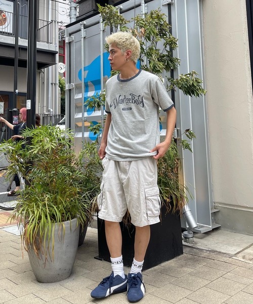 WudgeBoy(ワッジボーイ)の「WudgeBoy Lingr-Tee(Tシャツ/カットソー・レディース・カーキ/チャコールグレー/杢グレー/アイボリー・MEDIUM/LARGE)」の8枚目の写真