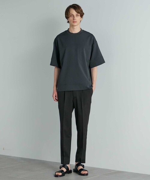 UNITED TOKYO（ユナイテッドトウキョウ）の「Dry air Tee（Tシャツ/カットソー・メンズ・ブラック/ダークブラウン/グレー・2/1）」の4枚目の写真