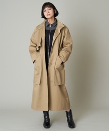 A de a.v.v | レイヤードビックポケットトレンチコート(トレンチコート)