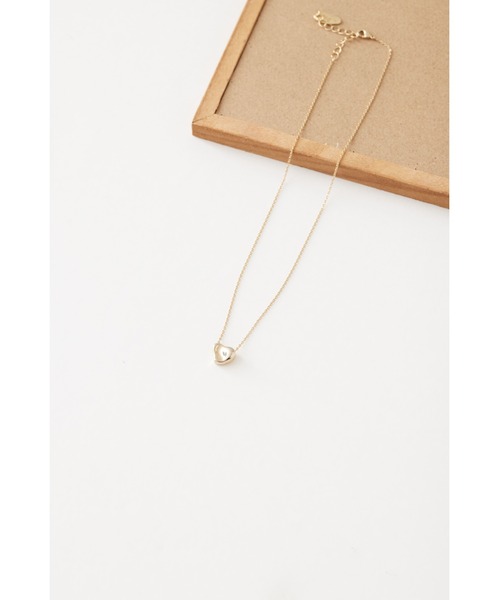 Chez toi（シェトワ）の「ハートネックレス（ネックレス・レディース・シルバー/ゴールド・FREE）」の3枚目の写真