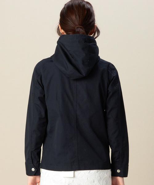green label relaxing（グリーンレーベルリラクシング）の「※［WEB限定］CB C 2WAY デッキパーカー◆（ブルゾン・レディース・オリーブ/ネイビー/レッド・36/40/42/38）」の6枚目の写真