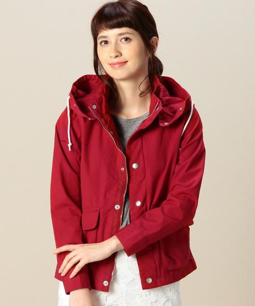 green label relaxing（グリーンレーベルリラクシング）の「※［WEB限定］CB C 2WAY デッキパーカー◆（ブルゾン・レディース・オリーブ/ネイビー/レッド・36/40/42/38）」の11枚目の写真
