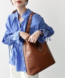 SHIPS | * チェーン モチーフ ハンドル 2WAY A4 ショルダー ◇(トートバッグ)