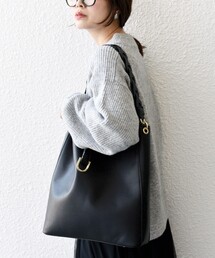 * チェーン モチーフ ハンドル 2WAY A4 ショルダー ◇