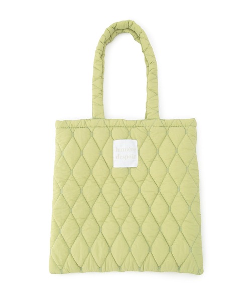 ROPE' PICNIC（ロペピクニック）の「A4対応/キルティングトートバック（トートバッグ・レディース・ライトグリーン/ラベンダー/キナリ/ブラック・FREE）」の7枚目の写真