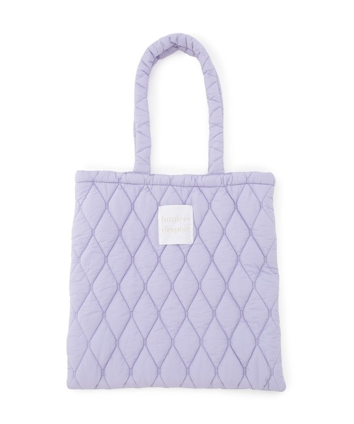 ROPE' PICNIC（ロペピクニック）の「A4対応/キルティングトートバック（トートバッグ・レディース・ライトグリーン/ラベンダー/キナリ/ブラック・FREE）」の8枚目の写真