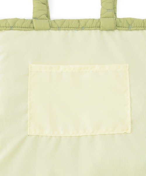ROPE' PICNIC（ロペピクニック）の「A4対応/キルティングトートバック（トートバッグ・レディース・ライトグリーン/ラベンダー/キナリ/ブラック・FREE）」の14枚目の写真