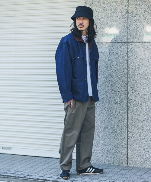ARMY TWILL（アーミーツイル）の「『別注』ARMY TWILL×Sonny Label　Duck Logger Jacket（カバーオール・メンズ・インディゴブルー/カーキ/マスタード・MEDIUM/LARGE）」の14枚目の写真